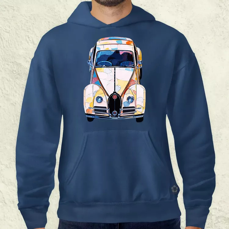 Trompe-l’œil Bugatti v5 férfi pulóver