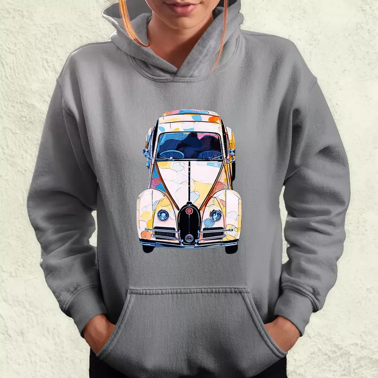 Trompe-l’œil Bugatti v5 női pulóver