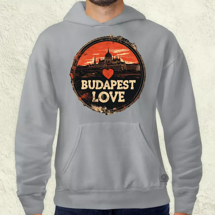Budapest LOVE v1 férfi pulóver