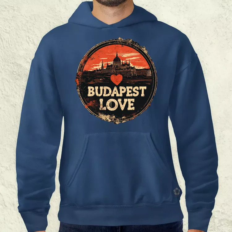 Budapest LOVE v1 férfi pulóver