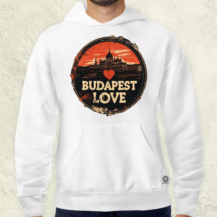 Budapest LOVE v1 férfi pulóver