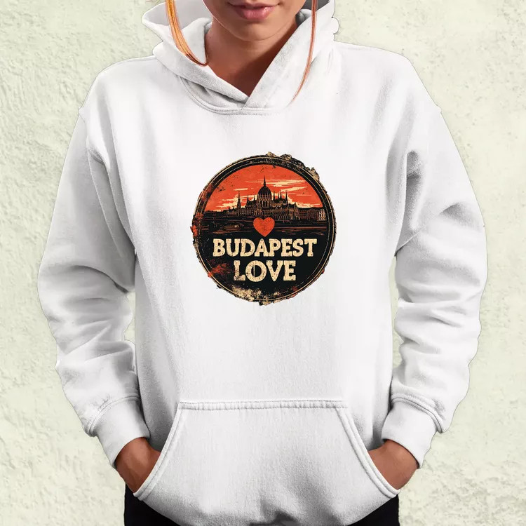 Budapest LOVE v1 női pulóver