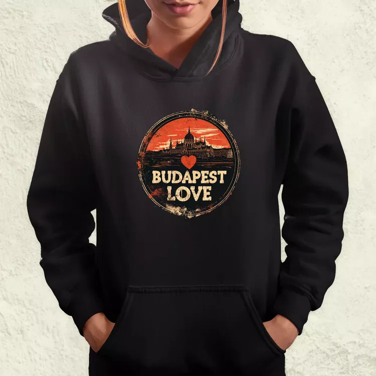 Budapest LOVE v1 női pulóver