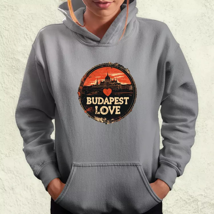 Budapest LOVE v1 női pulóver