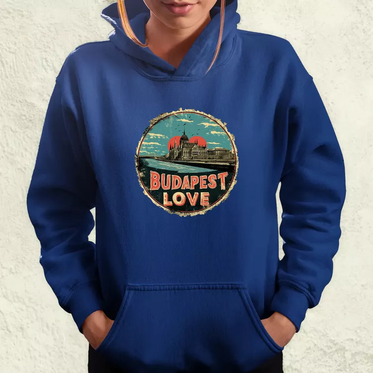 Budapest LOVE v2 női pulóver