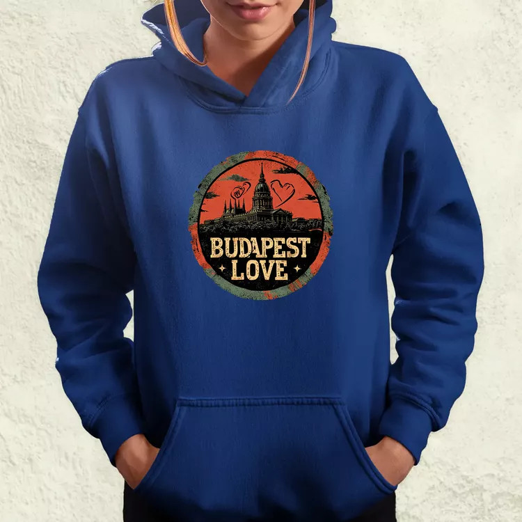 Budapest LOVE v3 női pulóver