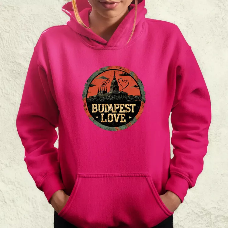 Budapest LOVE v3 női pulóver