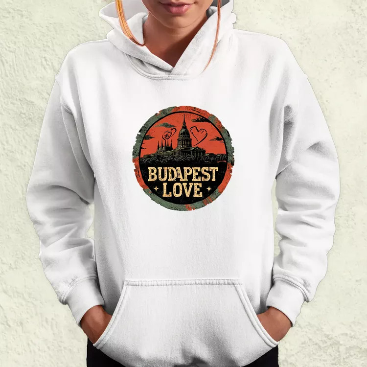 Budapest LOVE v3 női pulóver