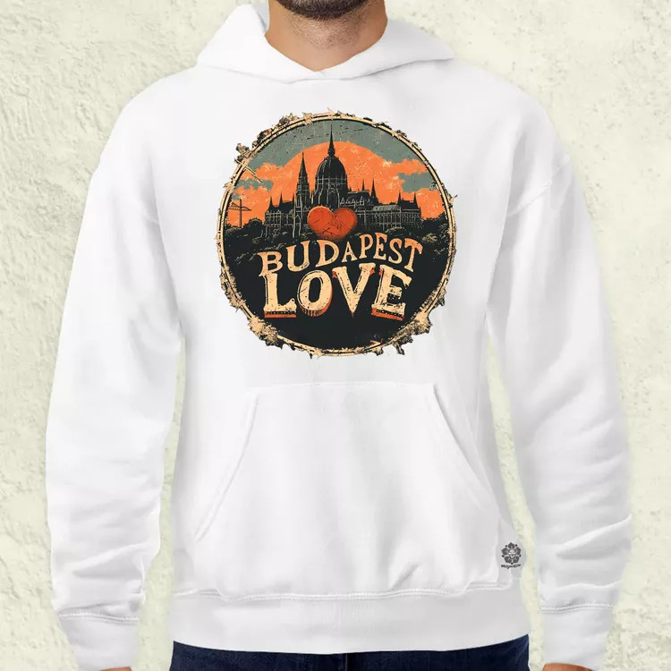 Budapest LOVE v4 férfi pulóver