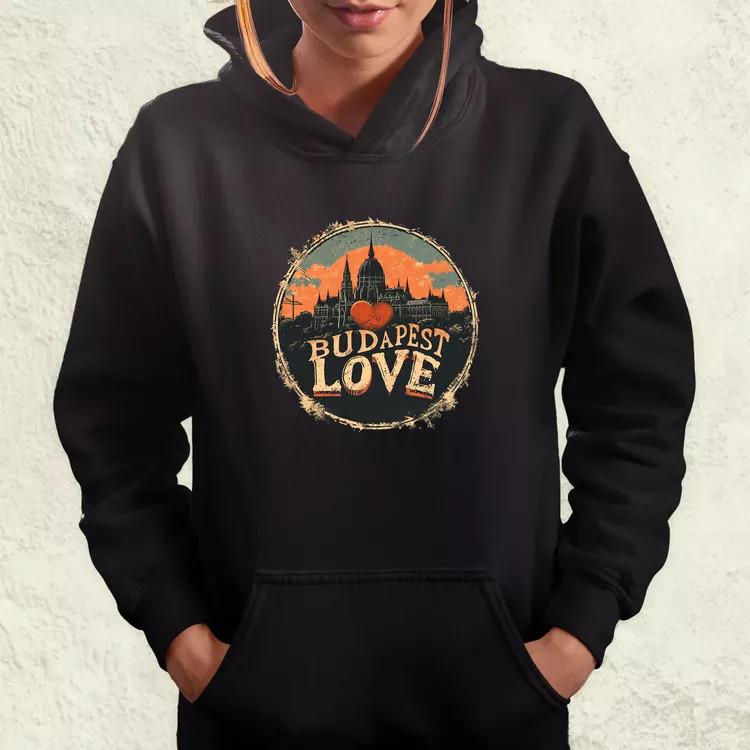Budapest LOVE v4 női pulóver