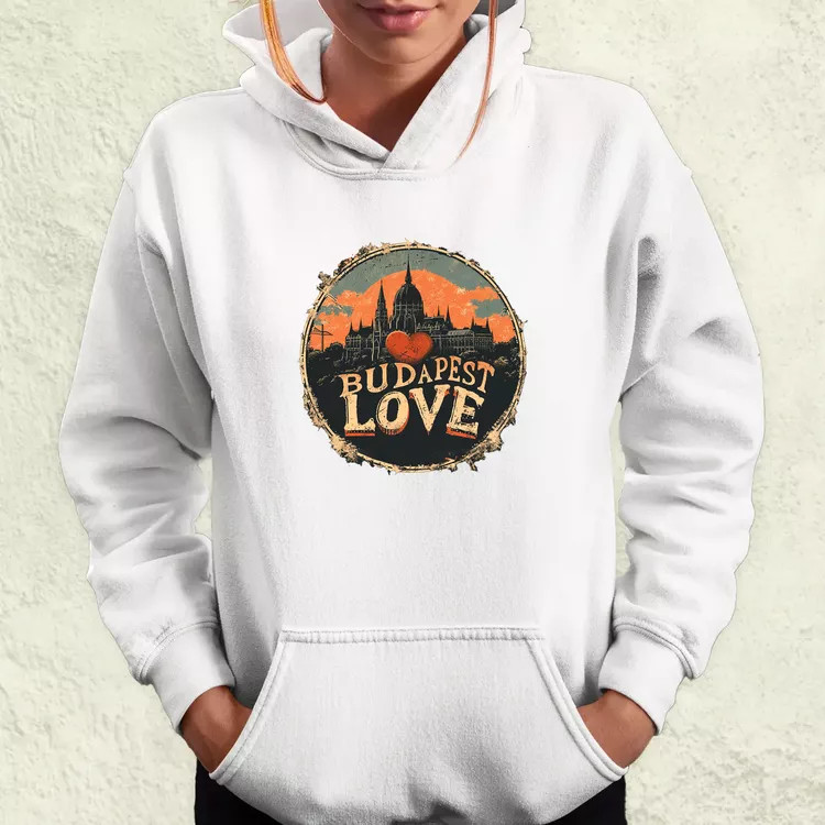 Budapest LOVE v4 női pulóver