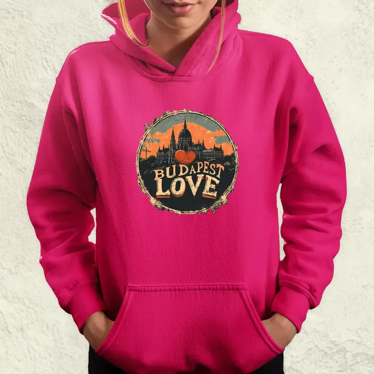 Budapest LOVE v4 női pulóver