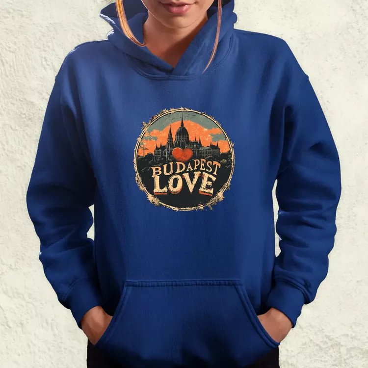 Budapest LOVE v4 női pulóver