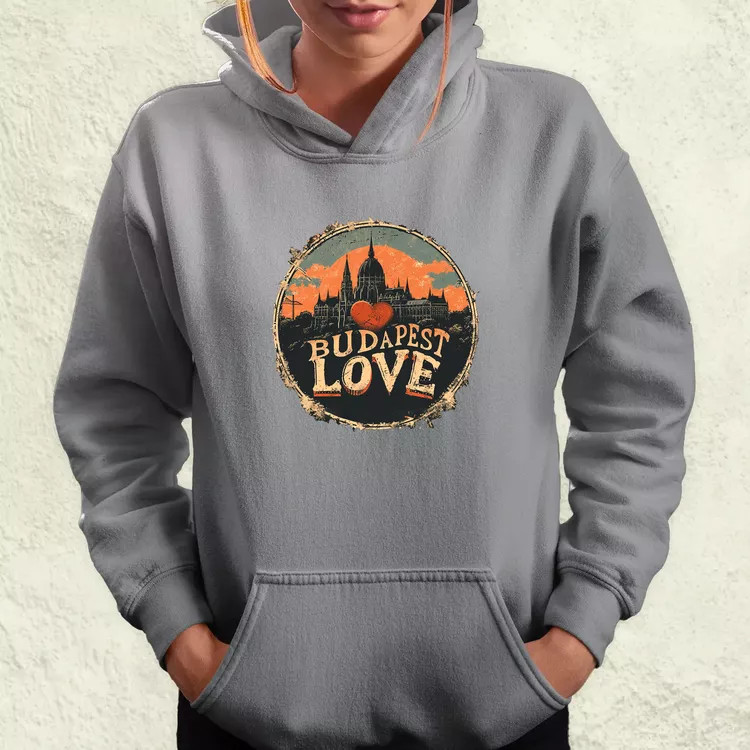 Budapest LOVE v4 női pulóver