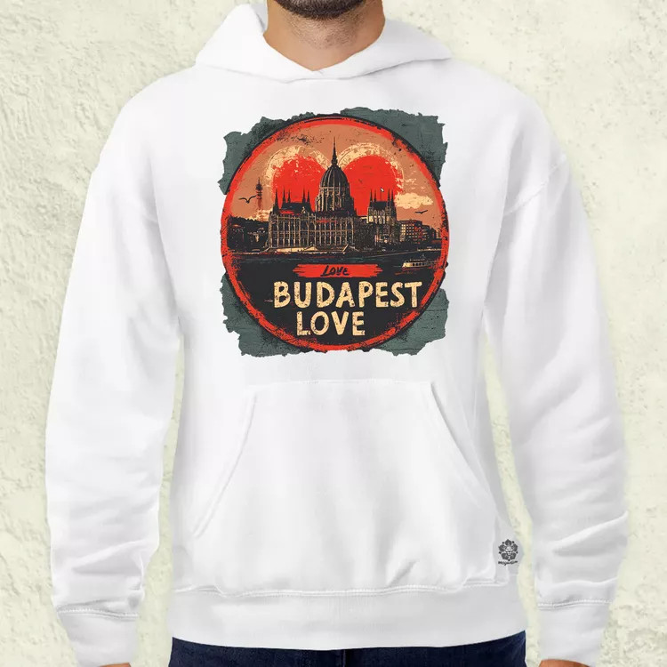 Budapest LOVE v5 férfi pulóver