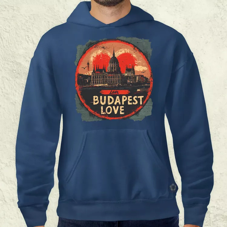 Budapest LOVE v5 férfi pulóver