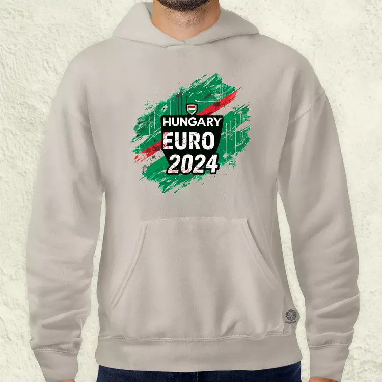 Hungary Euro 2024 v2 férfi pulóver