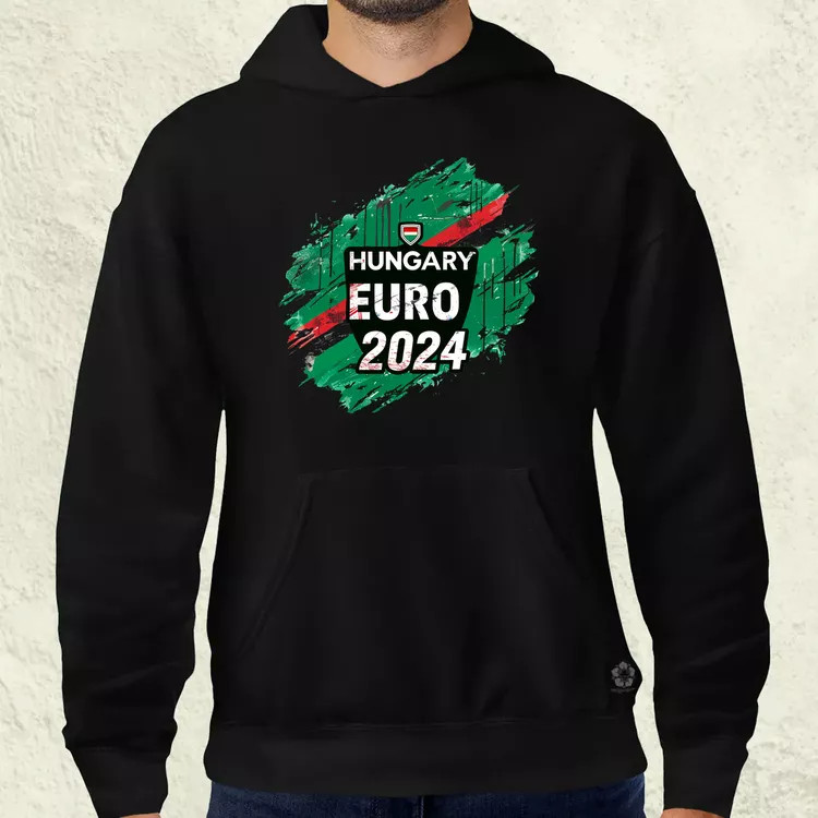 Hungary Euro 2024 v2 férfi pulóver