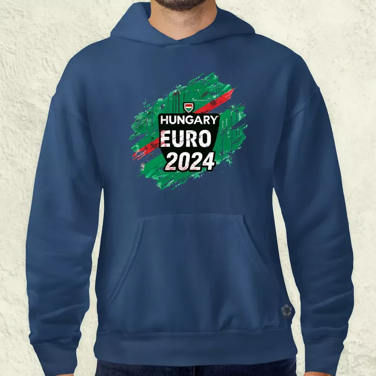 Hungary Euro 2024 v2 férfi pulóver