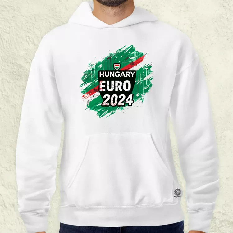 Hungary Euro 2024 v2 férfi pulóver
