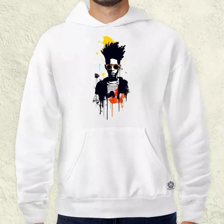 Basquiat béke és szeretet v3 férfi pulóver