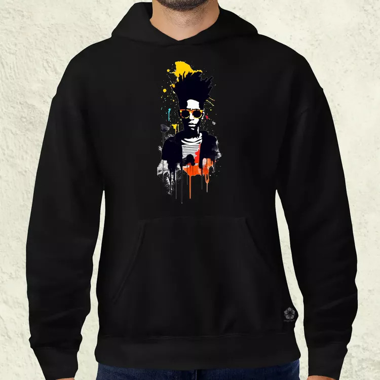 Basquiat béke és szeretet v3 férfi pulóver