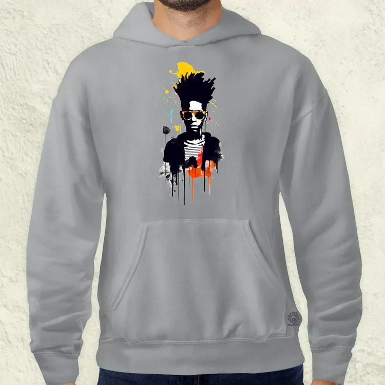 Basquiat béke és szeretet v3 férfi pulóver