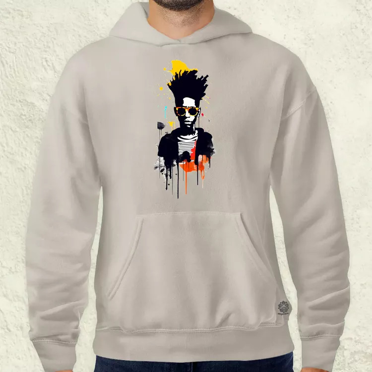 Basquiat béke és szeretet v3 férfi pulóver