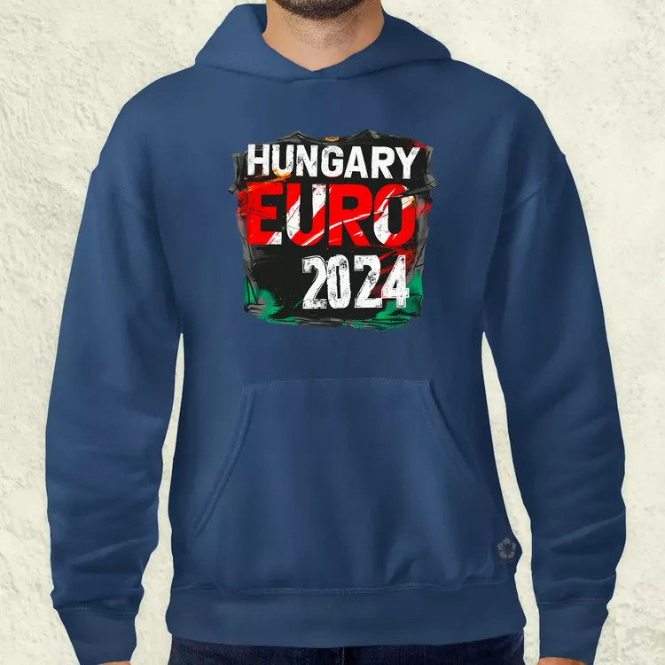 Hungary Euro 2024 v4 férfi pulóver