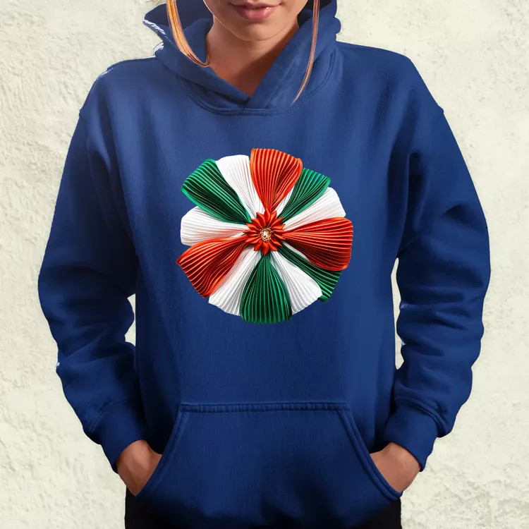 Magyar kokárda fantázia v10 zseb női pulóver