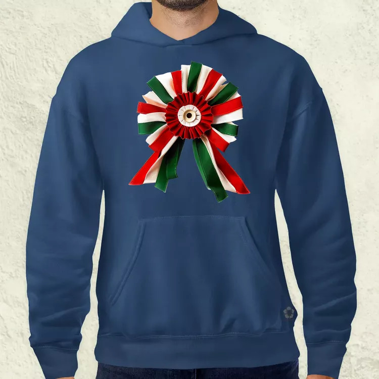 Magyar kokárda fantázia v11 zseb férfi pulóver