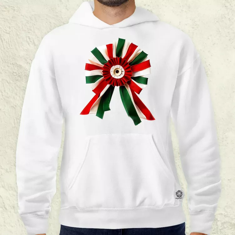 Magyar kokárda fantázia v11 zseb férfi pulóver