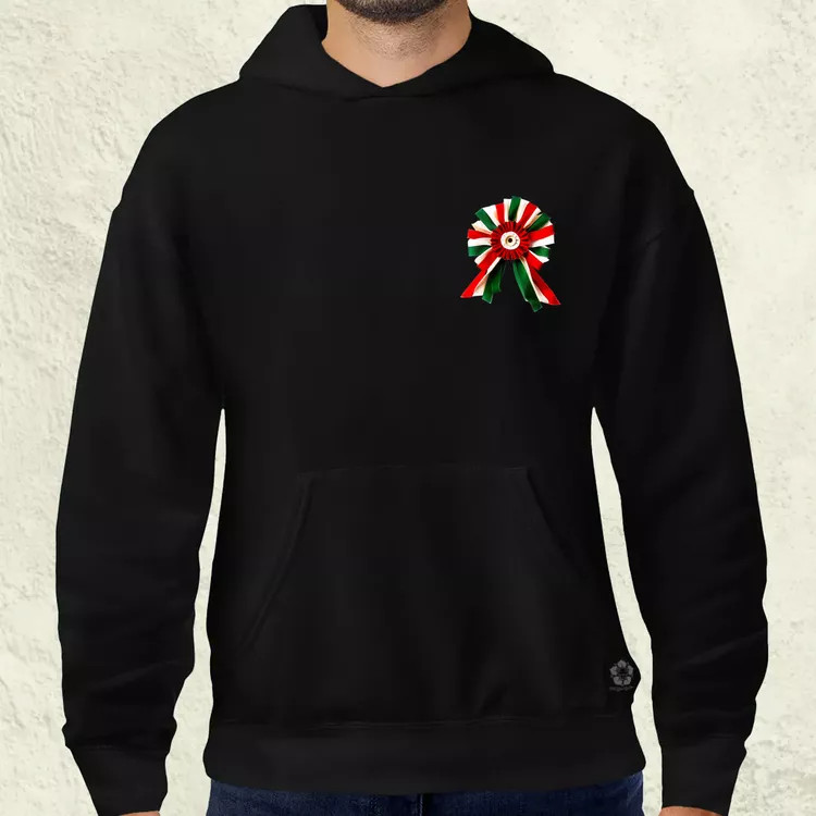 Magyar kokárda fantázia v12 férfi pulóver