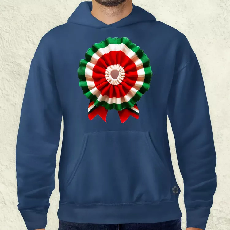 Magyar kokárda fantázia v14 zseb férfi pulóver