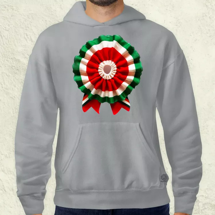 Magyar kokárda fantázia v14 zseb férfi pulóver
