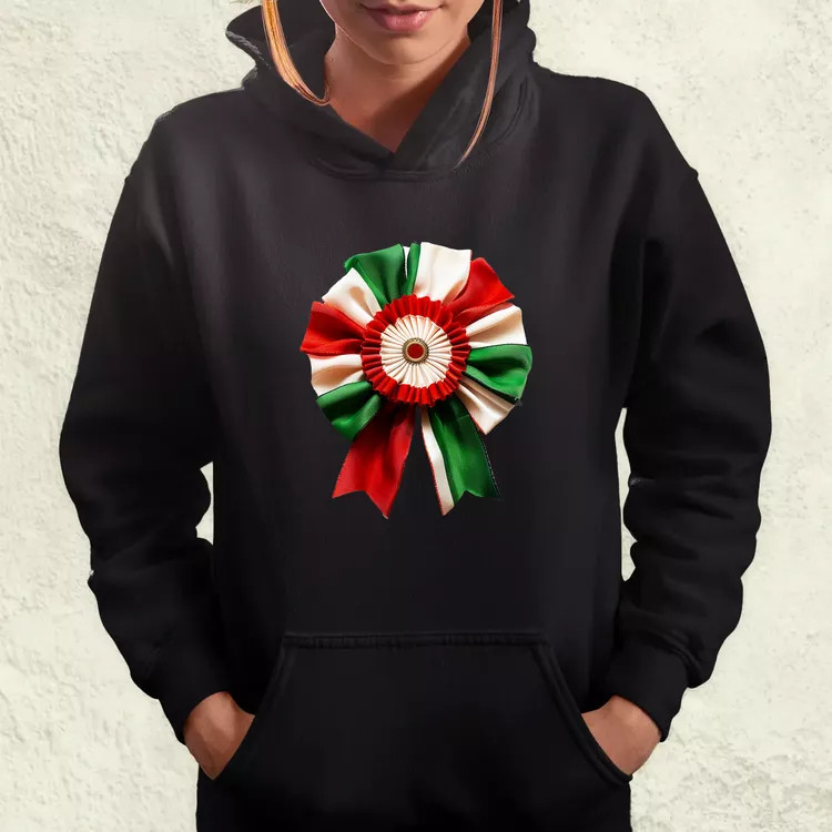 Magyar kokárda fantázia v8 női pulóver