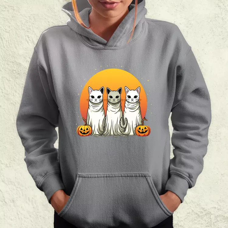 Halloween cicák v1 női pulóver