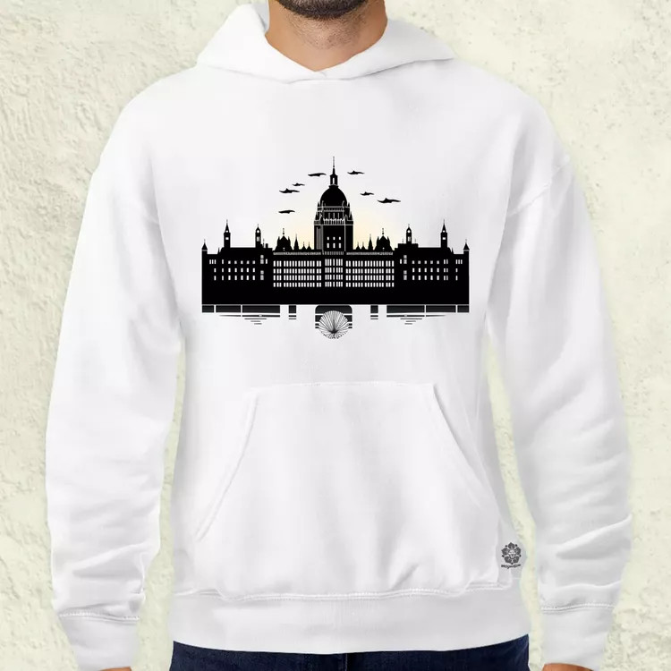 Minimál Budapest Parlament v3 férfi pulóver