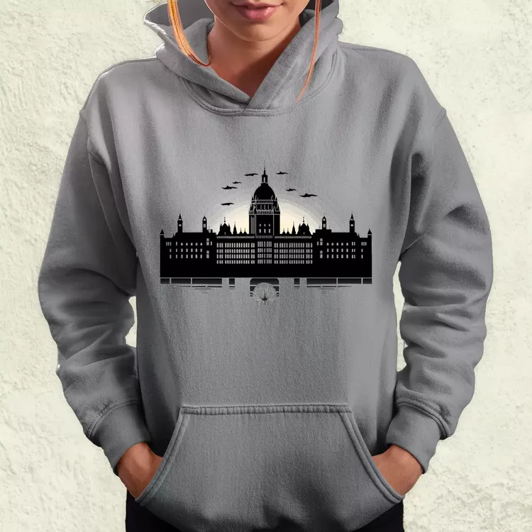 Minimál Budapest Parlament v3 női pulóver