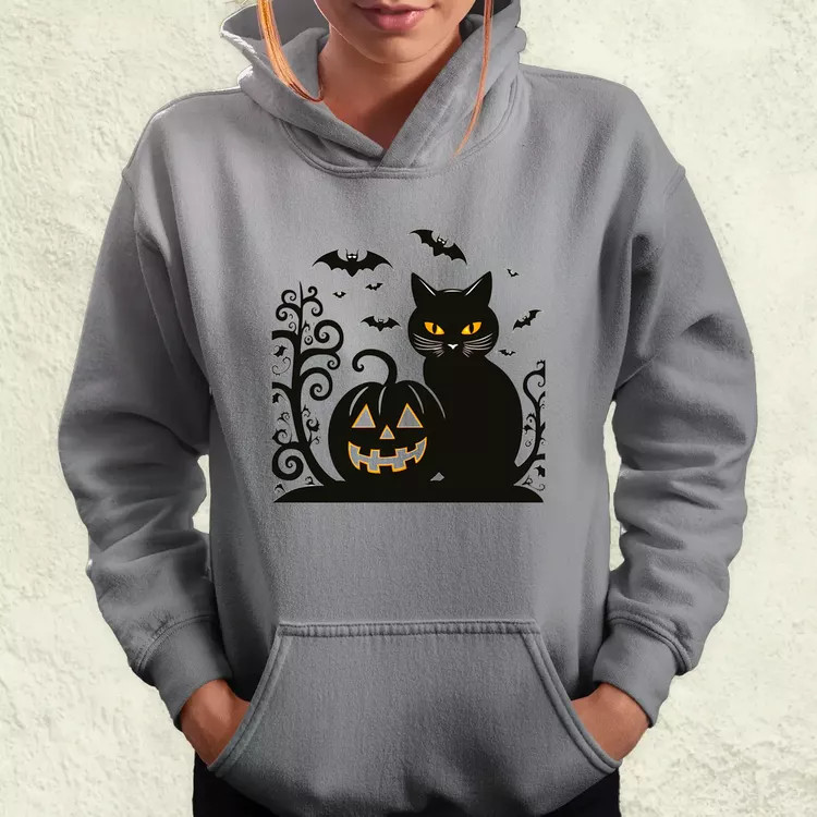 Halloween macsek v1 női pulóver