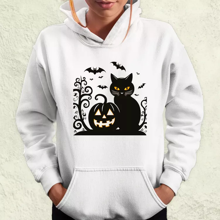 Halloween macsek v1 női pulóver
