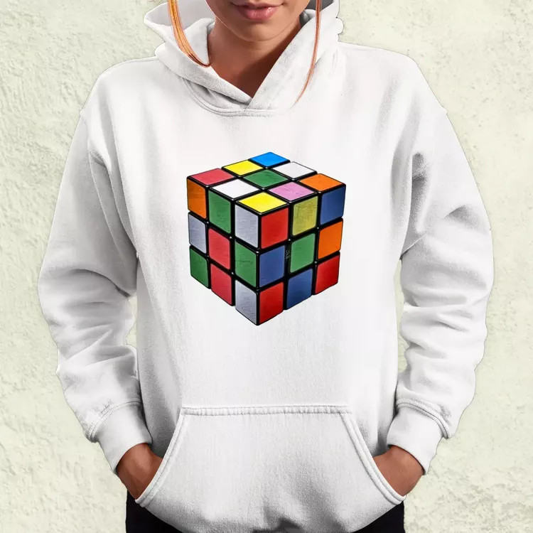 Rubik kocka női pulóver