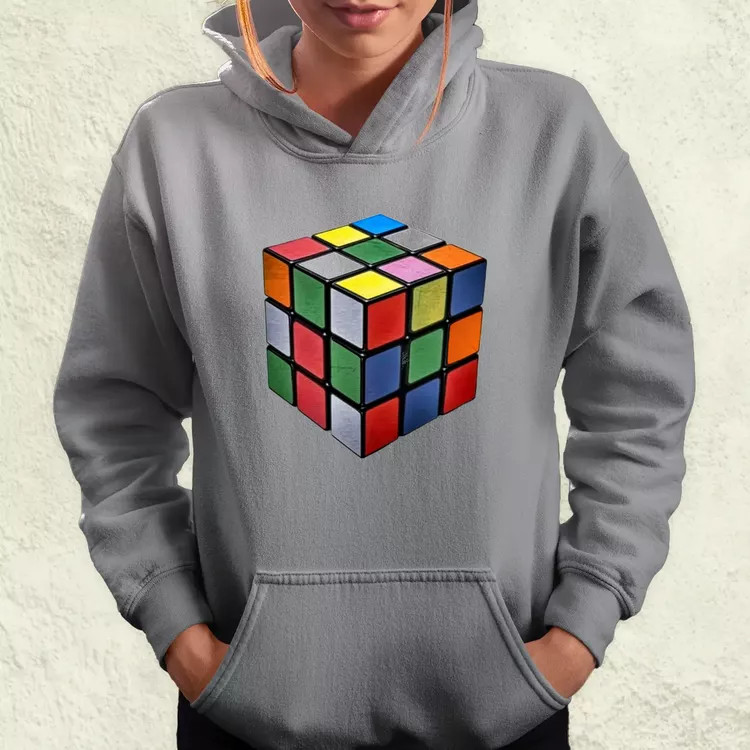 Rubik kocka női pulóver