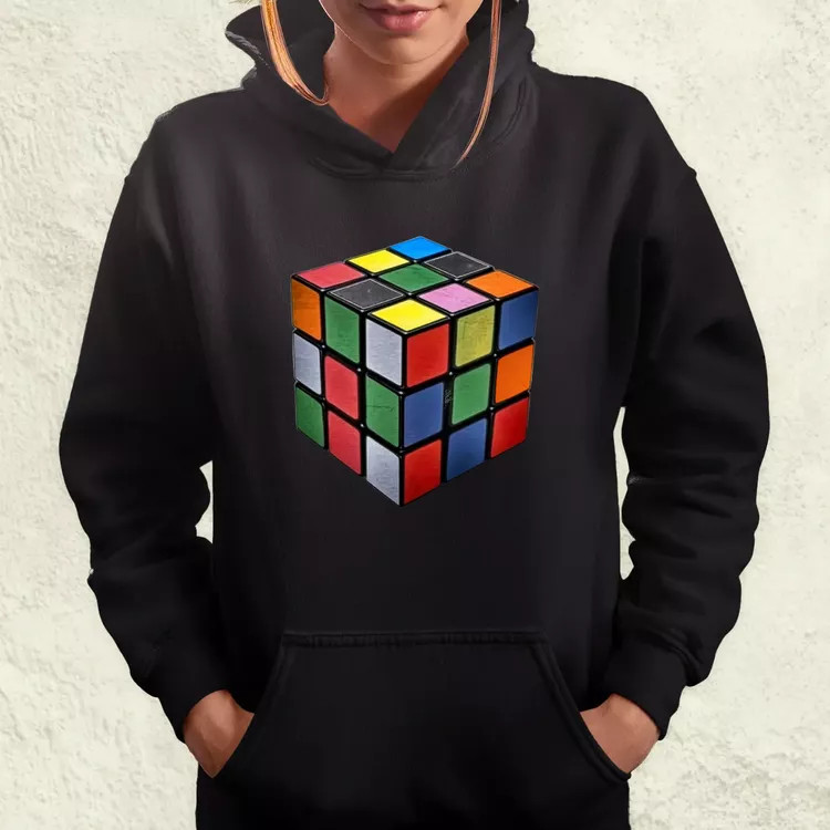 Rubik kocka női pulóver