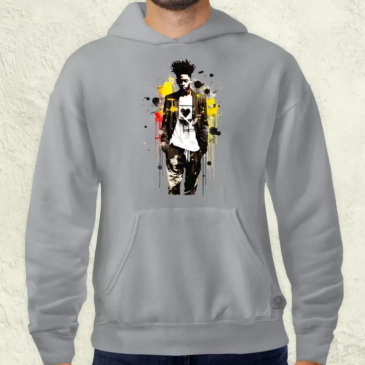Basquiat béke és szeretet v4 férfi pulóver