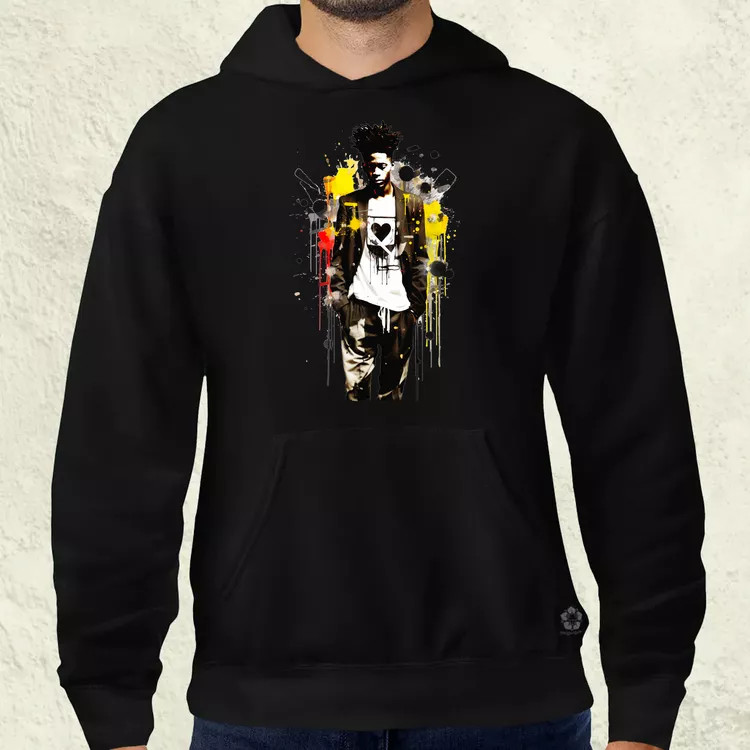Basquiat béke és szeretet v4 férfi pulóver