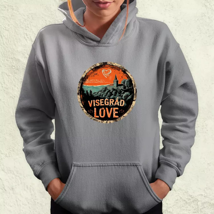 Visegrád LOVE v2 női pulóver