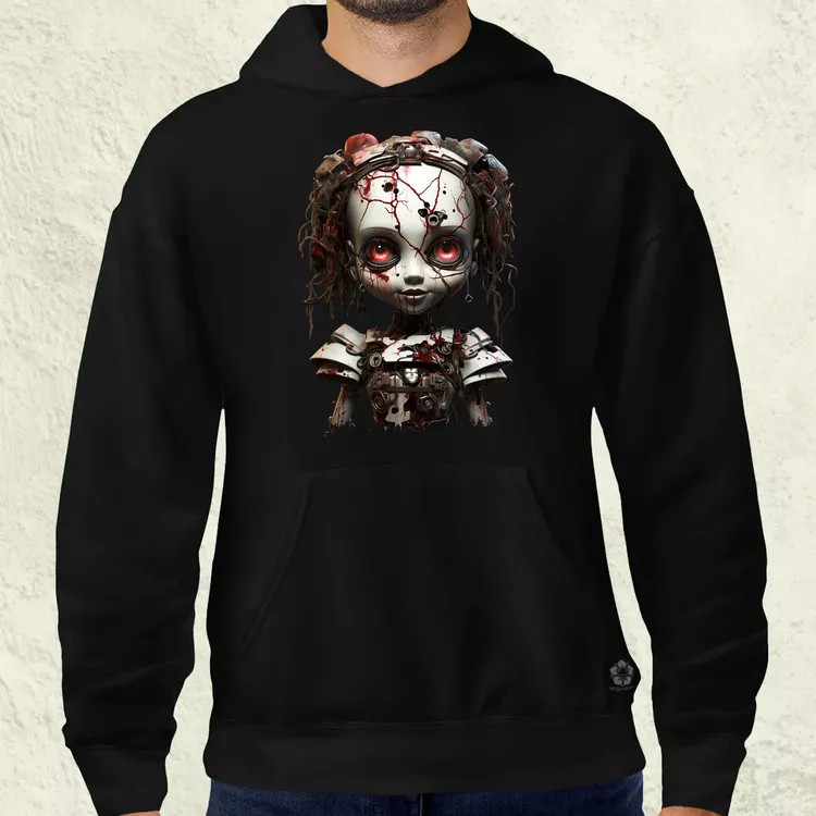 Horror baba v2 férfi pulóver