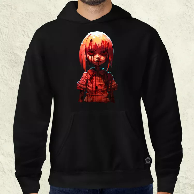Horror baba v3 férfi pulóver