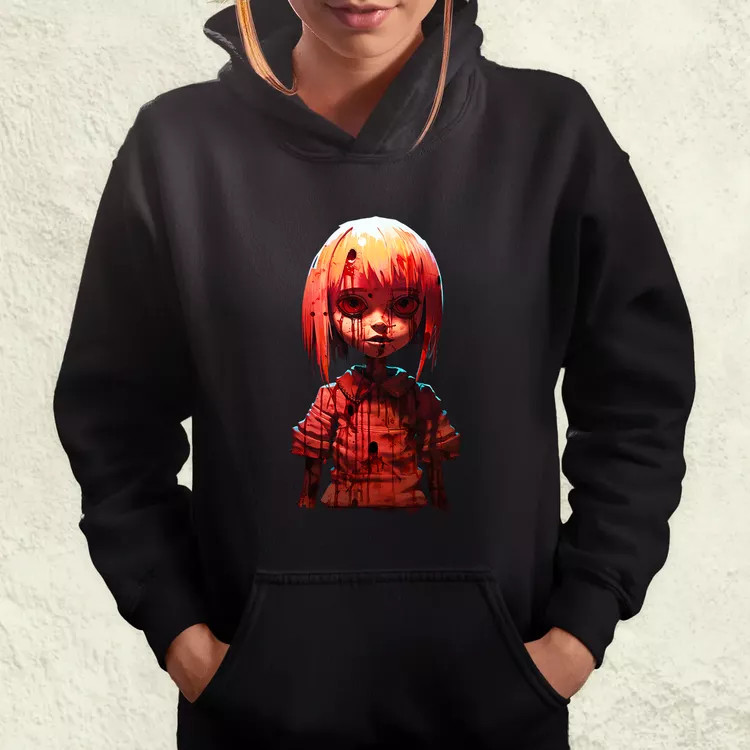 Horror baba v3 női pulóver